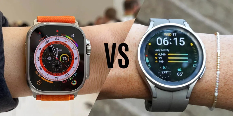 Apple Watch Ultra vs Samsung Galaxy Watch 5 Pro: сравнение умных часов высокого класса
