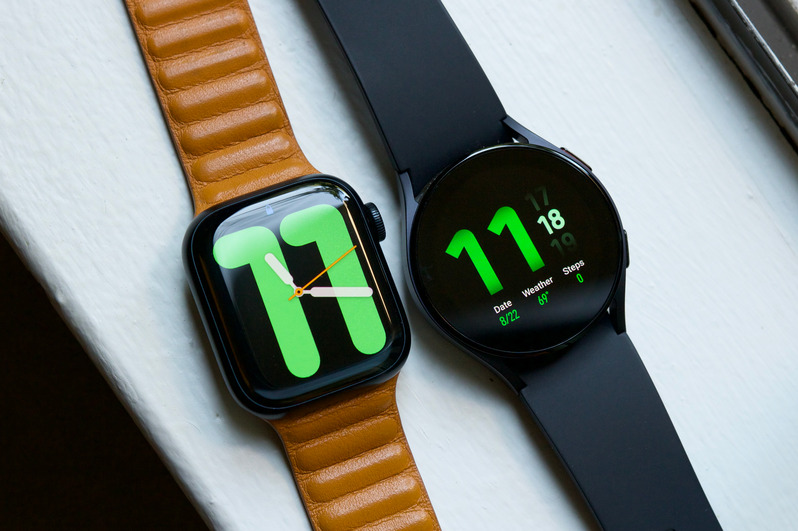 Samsung Galaxy Watch 5 против Apple Watch Series 7: что лучше?