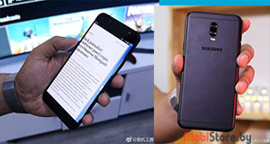 Samsung Galaxy J7+ с двойной камерой на фото