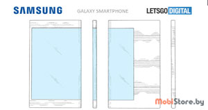 Samsung запатентовала телефон с «оборачивающим» корпус дисплеем