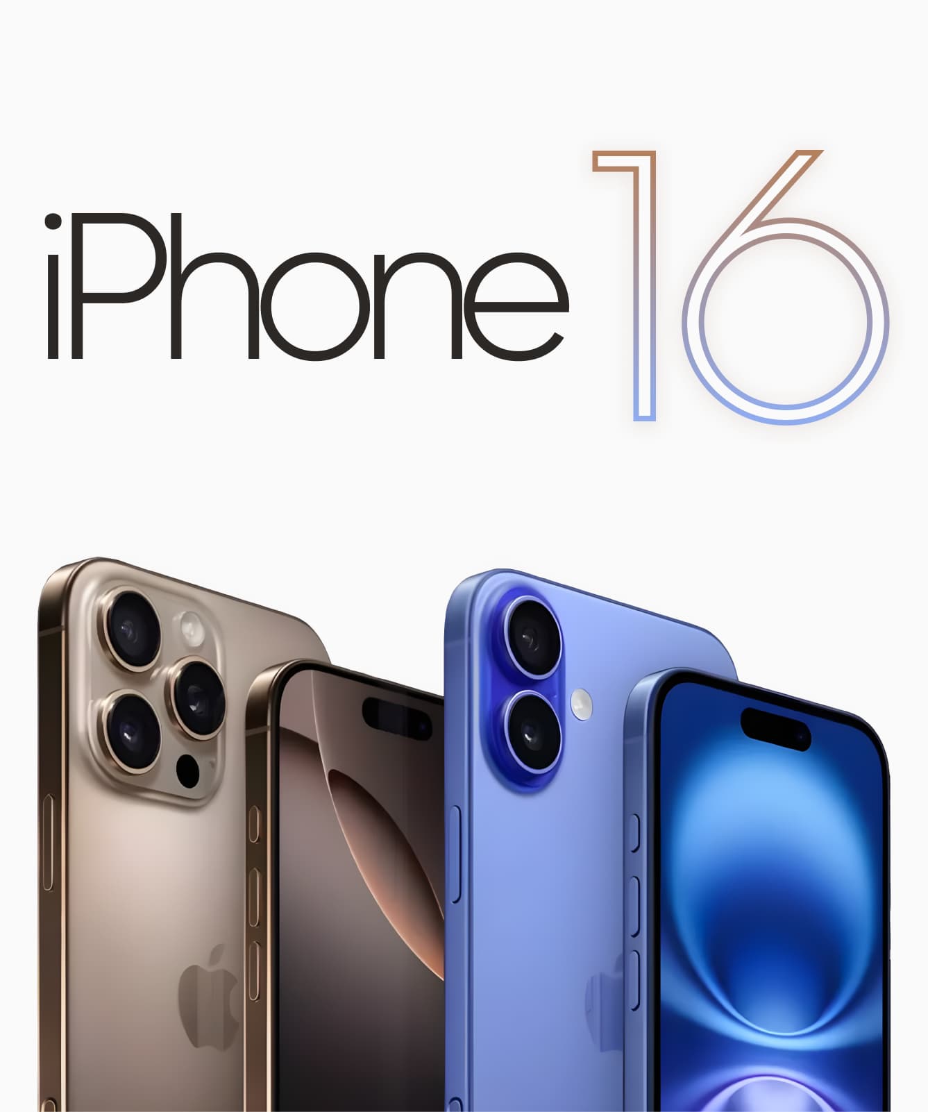 Линейка Apple iPhone 16 доступна к заказу!