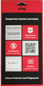 Защитная пленка Ainy для Sony Xperia C3