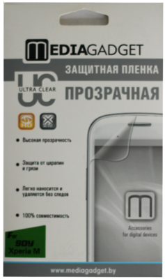 Защитная пленка Mediagadget для Sony Xperia M