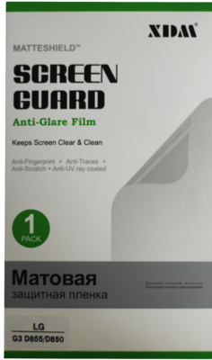 Защитная пленка XDM для LG G3