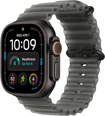 Apple Watch Ultra 4 LTE Черный/Силикон 49mm
