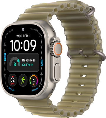 Apple Watch Ultra 4 LTE Титан/Силикон 49mm