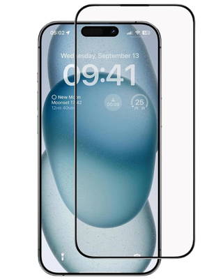 Защитное стекло для iPhone 15 Plus/15 Pro Max OS-Baseus Sapphire Series HD Tempered Glass Screen Protector (with Built-in Dust Filter)