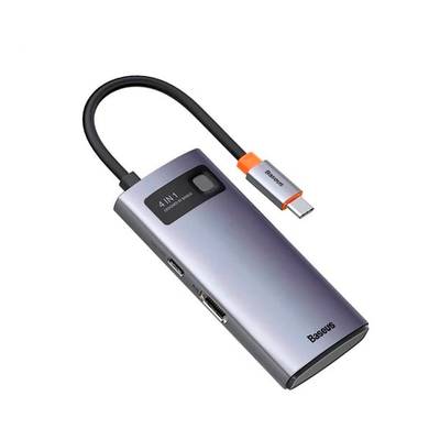 USB-хаб Baseus Metal Gleam 4 in 1