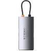 USB-хаб Baseus Metal Gleam Series 4-in-1 Multifunctional Type-C HUB Docking Station