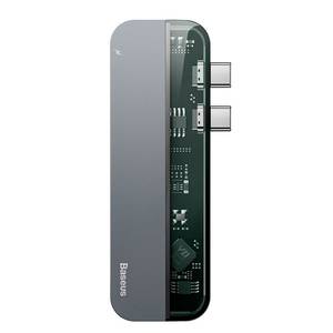 USB-хаб Baseus Transparent Series Dual Type-C