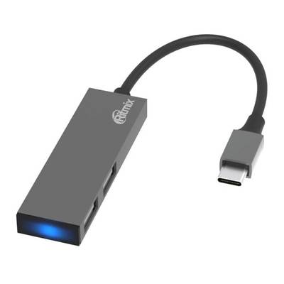 USB-хаб Ritmix CR-4201 Metal