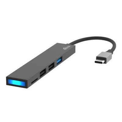 USB-хаб Ritmix CR-4314 Metal