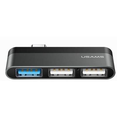 USB-хаб Usams US-SJ461