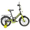 Детский велосипед Black Aqua Fishka Matt 16 KG1627 со светящимися колесами