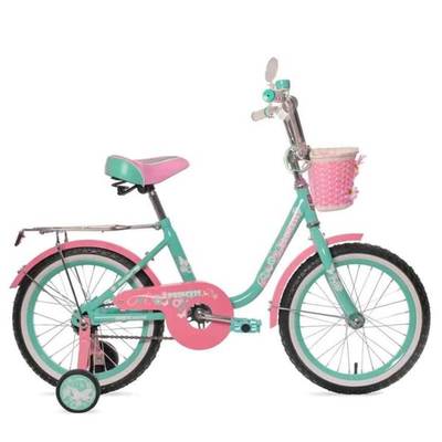 Детский велосипед Black Aqua Princess 12 1s со светящимися колесами