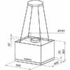 Кухонная вытяжка MAUNFELD Box Rope Isla 50 