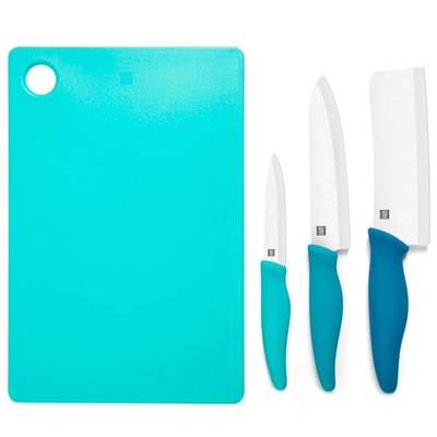 Набор ножей Xiaomi Huo Hou Ceramic Knife Chopping Block