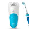 Эпилятор Braun SE 5511 Wet&Dry + Oral-B Vitality