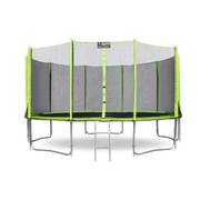 Батут Alpin 4.90 м с защитной сеткой и лестницей