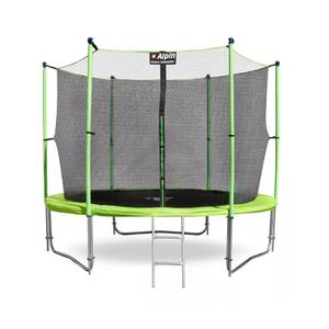 Батут Alpin Inside 3.12 м с защитной сеткой и лестницей