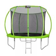 Батут Alpin Sky 12ft - 374 см с защитной сеткой и лестницей