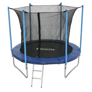 Батут GetActive Jump 10ft - 312 см с лестницей, внутренней сеткой