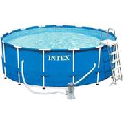 Каркасный бассейн Intex Metal Frame 28242NP (457x122)