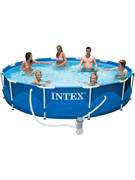 Каркасный бассейн Intex Metal Frame (56996/28212)