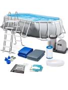 Каркасный бассейн Intex Prism Frame Oval