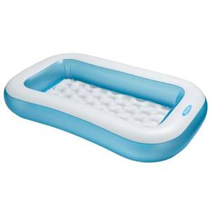Надувной бассейн Intex Rectangular Baby 166х100х28