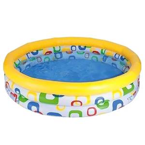 Надувной бассейн Intex Wild Geometry 168х41