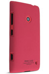 Чехол для Nokia Lumia 520 керамический + пленка iMak Stone, розовый