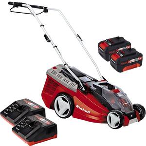 Колёсная газонокосилка Einhell PXC GE-CM 36 Li M Kit (с 2 АКБ)