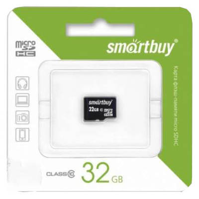 Карта памяти microSD Smartbuy 32GB