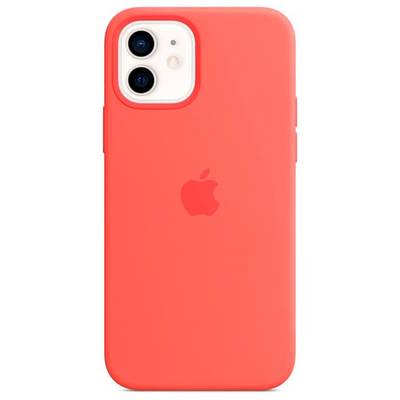 Чехол для iPhone 12/12 Pro Silicone Case Simple светло-оранжевый Чехол для iPhone 12/12 Pro Silicone Case Simple