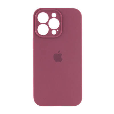 Чехол-накладка для iPhone 13 Pro Silicone Case бордовый Чехол-накладка для iPhone 13 Pro Silicone Case