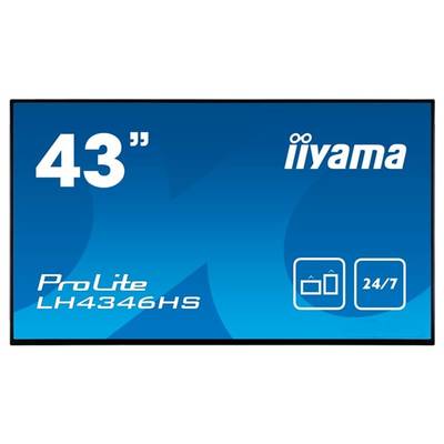 Интерактивная панель Iiyama ProLite LH4346HS-B1