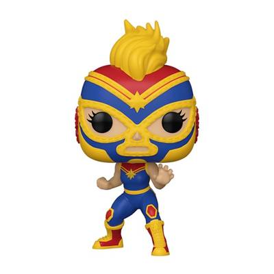 Фигурка Funko Bobble Marvel Luchadores Captain Marvel