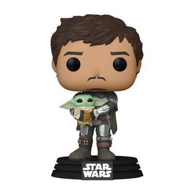 Фигурка Funko Bobble Star Wars Mandalorian Mandalorian with Grogu