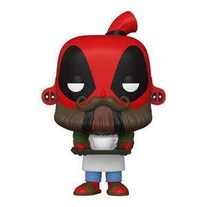 Фигурка Funko POP! Bobble Marvel Deadpool 30th Coffee Barista