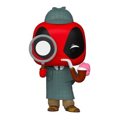 Фигурка Funko POP! Bobble Marvel Deadpool 30th Sherlock Deadpool