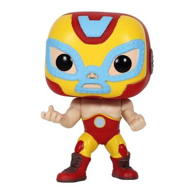 Фигурка Funko POP! Bobble Marvel Luchadores Iron Man