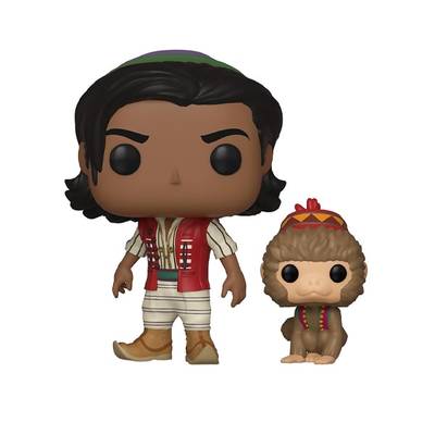 Фигурка Funko POP! Vinyl: Disney: Aladdin (Live): Aladdin w/Abu