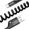 Кабель Baseus Fish eye Spring USB For Type-C