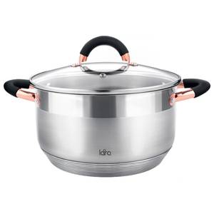 Кастрюля Lara Black and Rose LR02-410