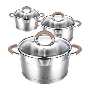 Набор кастрюль Lara Берлин LR02-119