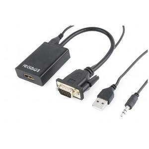 Адаптер Cablexpert A-VGA-HDMI-01