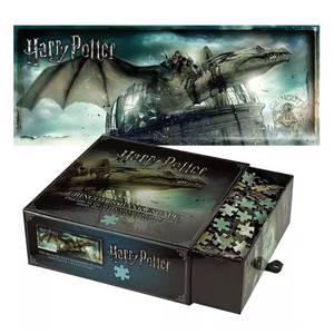 Пазл The Noble Collection Бегство Гарри, Рона и Гермионы из Гринготтса (1000)