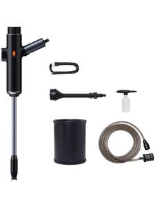 Автомойка Baseus Dual Power Portable Electric Car Wash Spray Nozzle (набор)