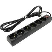 Сетевой фильтр ExeGate 5 розеток, 3 м